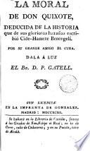 La Moral de don Quixote