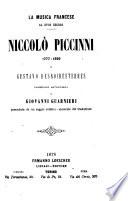 La musica francese al XVIII secolo: Niccolò Piccinni, 1777-1800