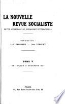 La nouvelle revue socialiste