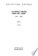 La novela chilena fuera del lugar