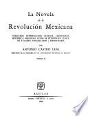 La novela de la Revolución Mexicana