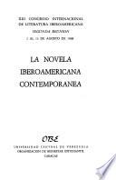 La novela iberoamericana contemporánea