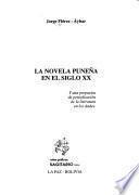 La novela puneña en el siglo XX