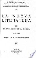 La nueva literatura...