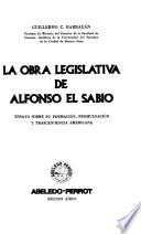 La obra legislativa de Alfonso el Sabio