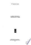 La obra literaria de Fernando de la Torre