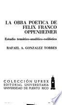 La obra poética de Félix Franco Oppenheimer