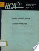 La Oficina de la Situacion de la Comunicacion Agricola en Venezuela: La Oficina de Divulgacion Agricola del Ministerio de Agricultura y Cria