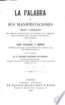 La palabra y sus manifestaciones