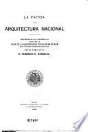 La patria y la arquitectura nacional