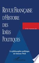 La philosophie politique de Simone Weil