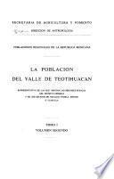 La población del Valle de Teotihuacán