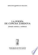 La poesía de Concha Zardoya