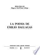 La poesía de Emilio Ballagas