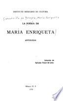 La poesía de María Enriqueta [pseud.]