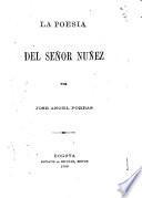 La poesía del señor Núñez