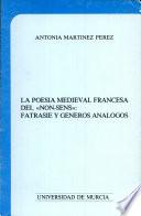 La poesía medieval francesa del non-sens