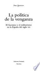 La política de la venganza