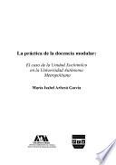 La práctica de la docencia modular
