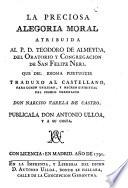 La Preciosa, alegoria moral