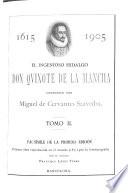La primera edicion del ingenioso hidalgo Don Quijote de la Mancha