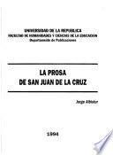 La prosa de San Juan de la Cruz