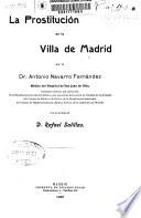 La prostitución en la villa de Madrid