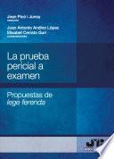 La prueba pericial a examen