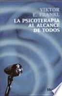 La psicoterapia al alcance de todos