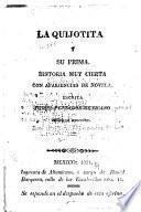 La Quijotita y su prima