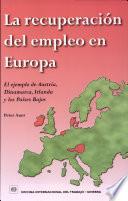 La recuperación del empleo en Europa