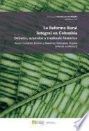 La Reforma Rural Integral en Colombia