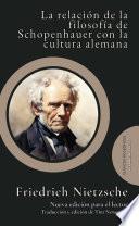 La relación de la filosofía de Schopenhauer con la cultura alemana