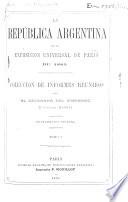 La república Argentina en la Exposicion universal de Paris de 1889