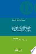 La responsabilidad contable en el gobierno corporativo de las sociedades de capital