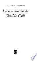 La resurrección de Clotilde Goñi