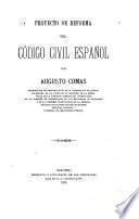 La revisión del código civil español