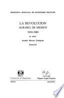 La revolución agraria de México, 1910-1920