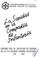La sanidad en la compañia de infanteria