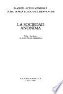 La sociedad anónima