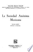 La sociedad anónima mexicana