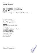 La sociedad española, 1996-97