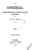 La sociedad, revista religiosa, filosófica, política y literaria