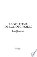 La soledad de los decimales