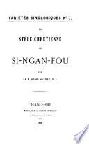 LA STELE CHRETIENNE DE LI-NGAN-FOU