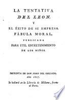La tentativa del león, y el éxito de su empresa