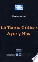 La teoría crítica