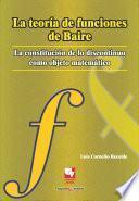 La teoría de funciones de Baire