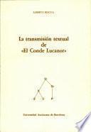 La transmisión textual de El conde Lucanor