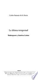 La última tempestad